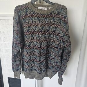 Vintage Northern Isles Desert Palm Pullover Sweater Style 500042 Mens Size Large